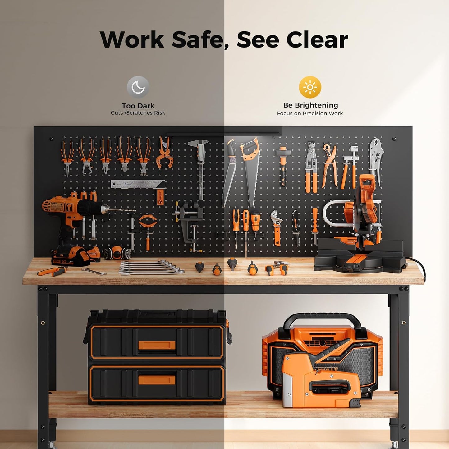 SerpaCrafter Deluxe Woodworking Bench - Serpa Crafter