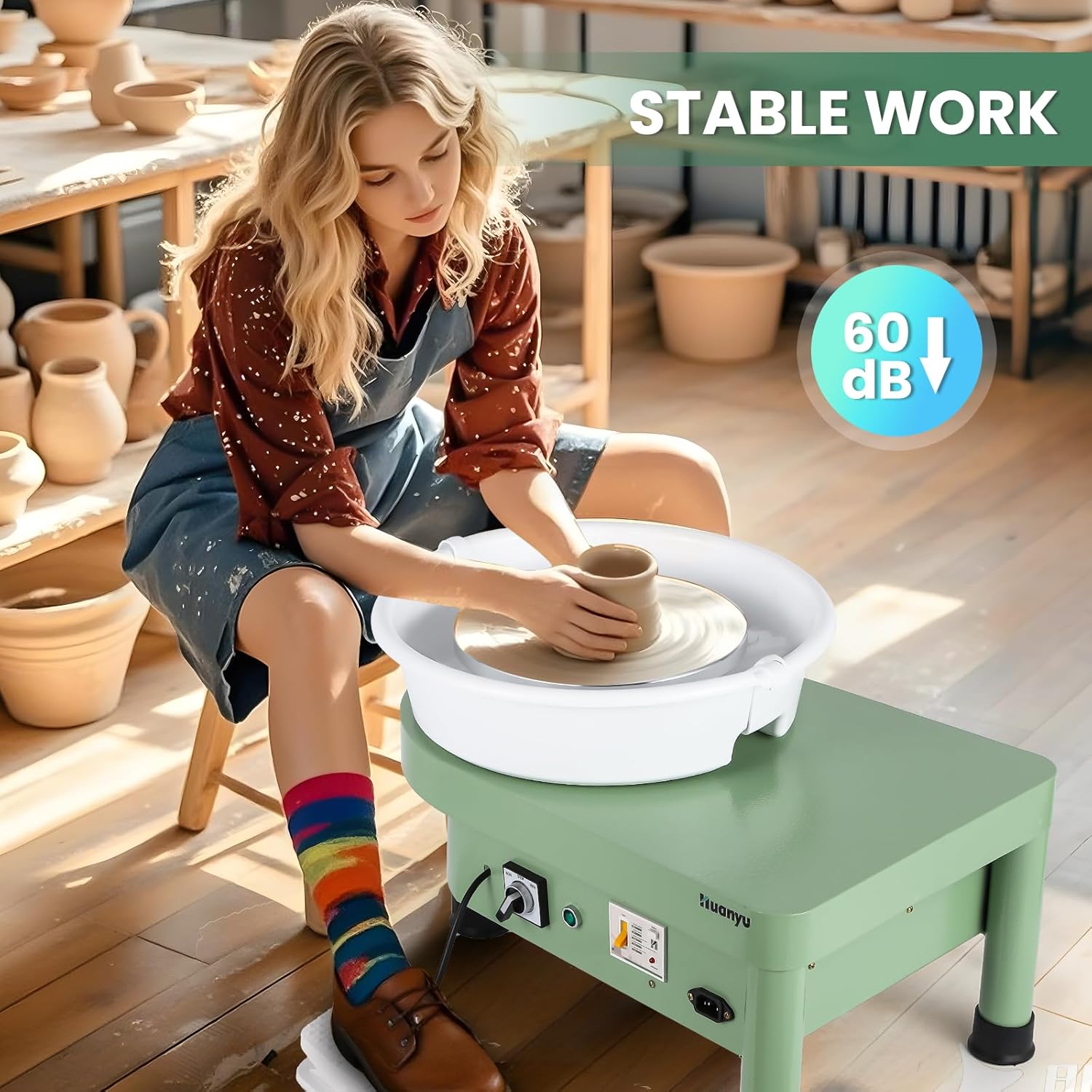 SerpaCrafter Artisan Pottery Wheel - Serpa Crafter