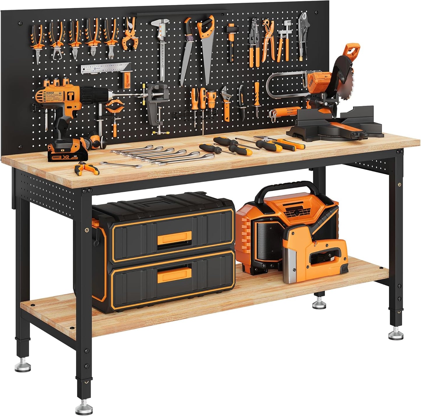 SerpaCrafter Deluxe Woodworking Bench - Serpa Crafter