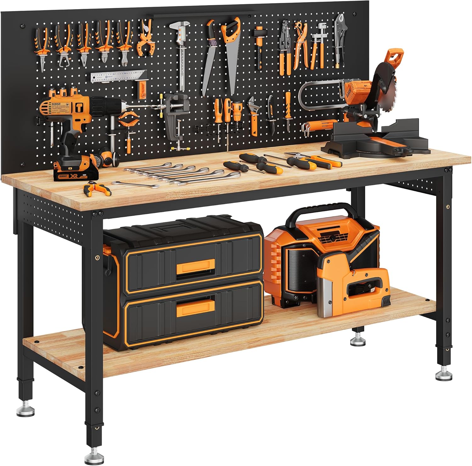 SerpaCrafter Deluxe Woodworking Bench - Serpa Crafter