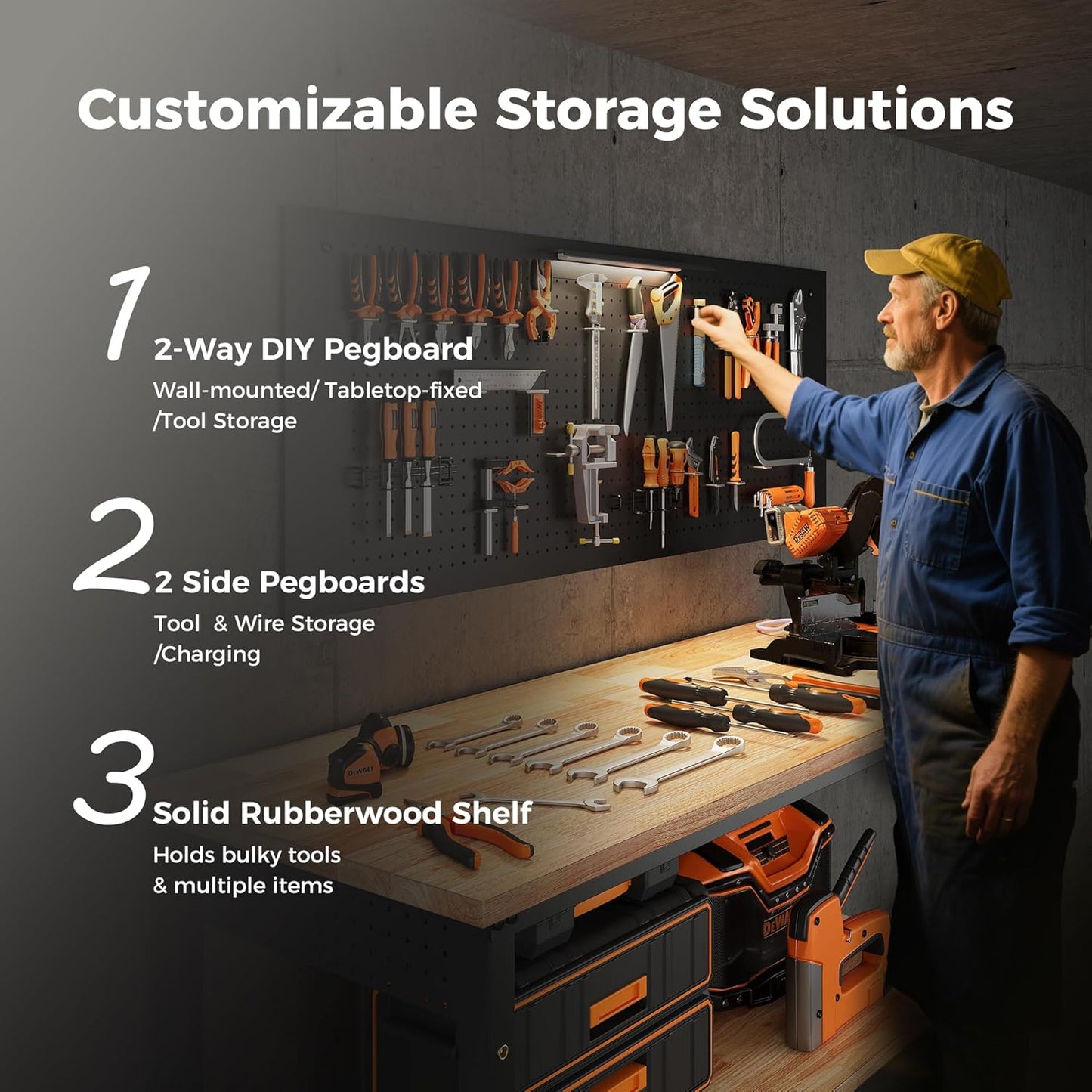 SerpaCrafter Deluxe Woodworking Bench - Serpa Crafter