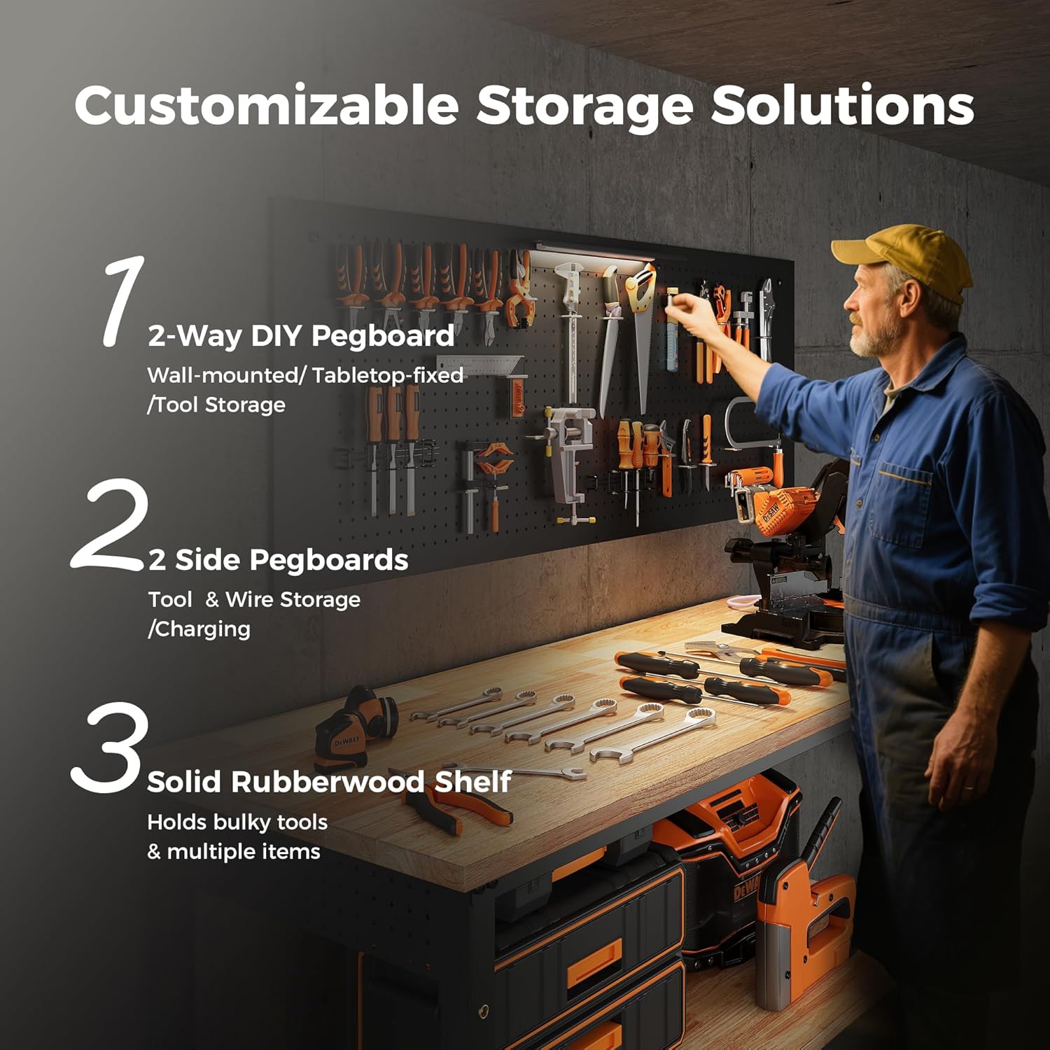 SerpaCrafter Deluxe Woodworking Bench - Serpa Crafter